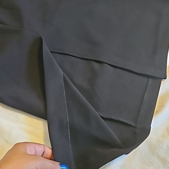 Zara Pencil Sleeveless Midi Dress Small Black - Picture 13 of 16